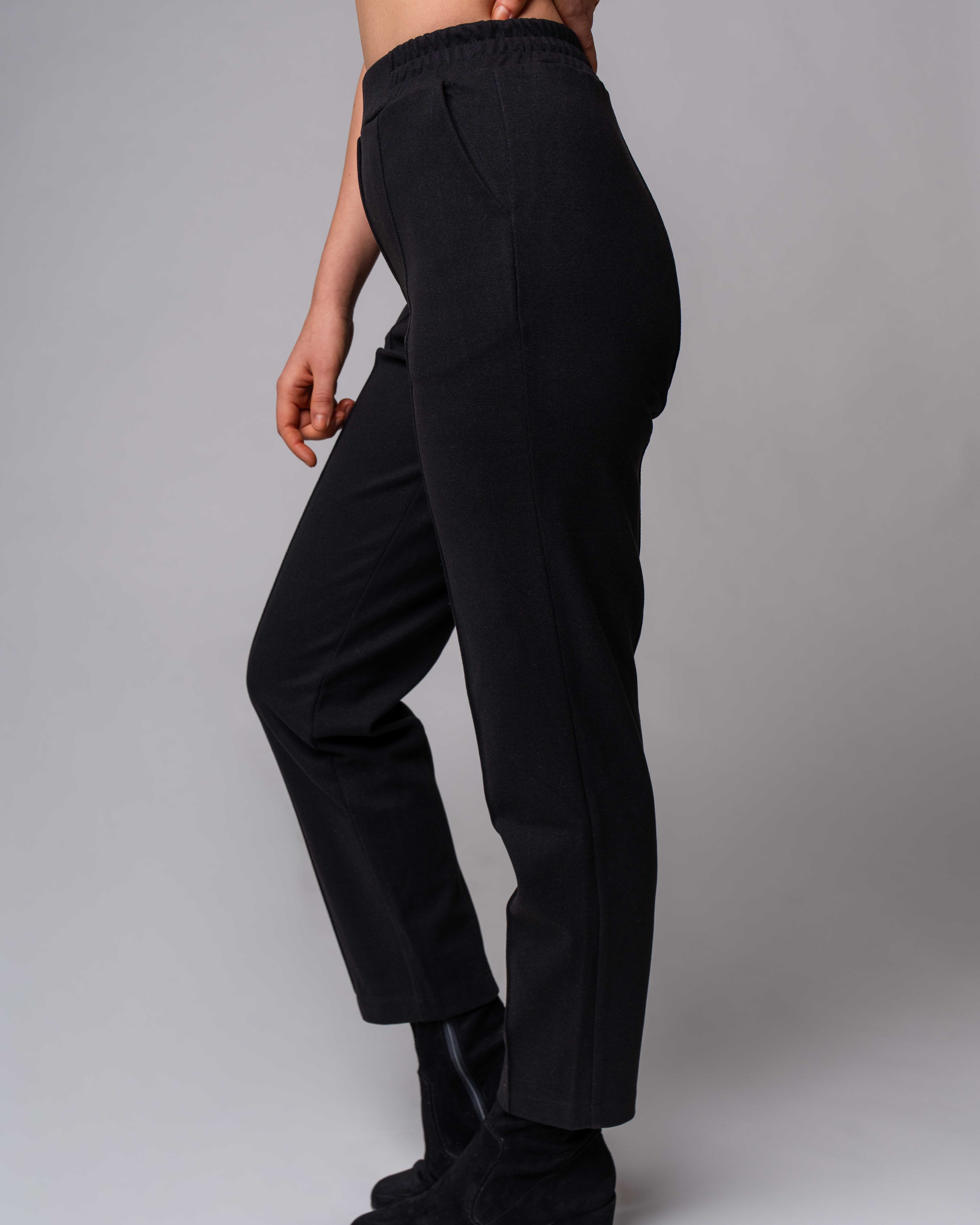 High-Waist-Strickhose mit Wollanteil 5